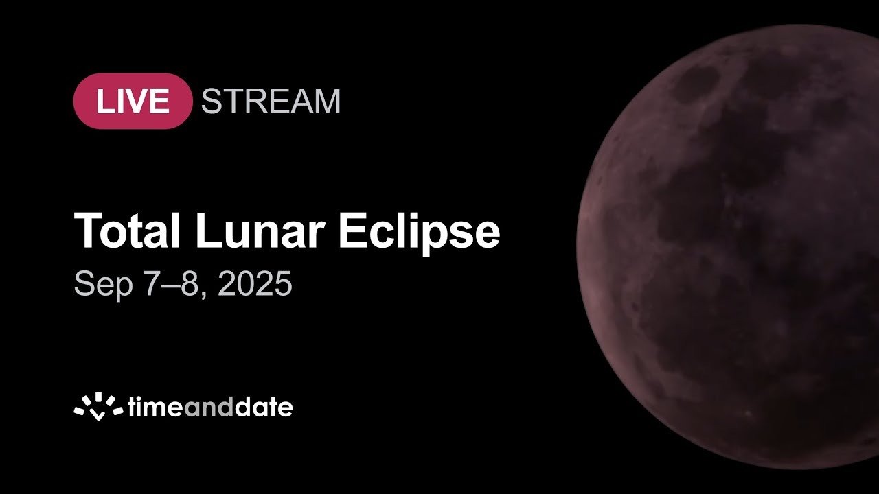 Total Lunar Eclipse - YouTube Thumbnail